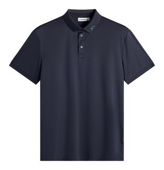 J.Lindeberg KV Print herr polo, JLNavy