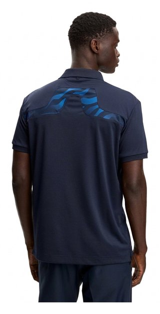 J.Lindeberg KV Print herr polo, JLNavy