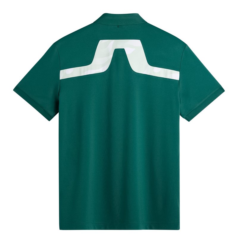 J.Lindeberg KV Print herr polo, forest biome