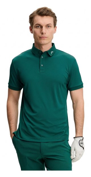 J.Lindeberg KV Print herr polo, forest biome