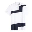 J.Lindeberg Sidd herr polo, vit