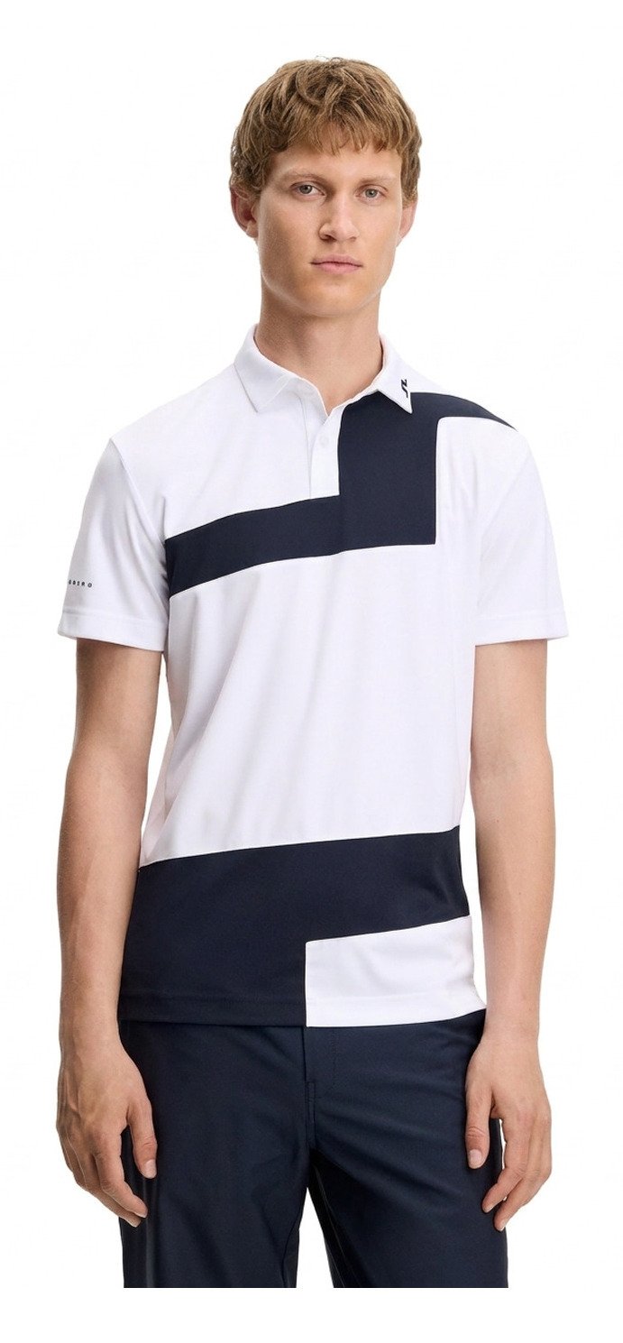 J.Lindeberg Sidd herr polo, vit