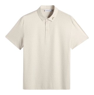 J.Lindeberg Tod Print herr polo, bias bridge micro moon brindle