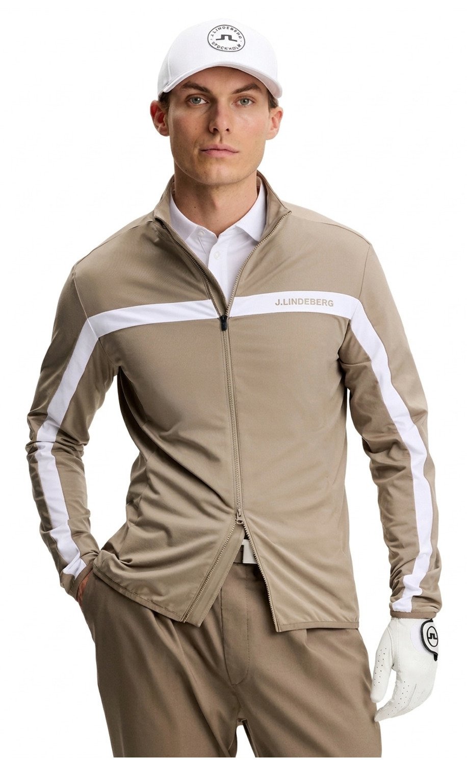 J.Lindeberg Jarvis Mid herr lager, brindle