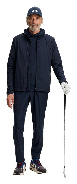 J.Lindeberg Tour Tech Packable herr jacka, JLNavy