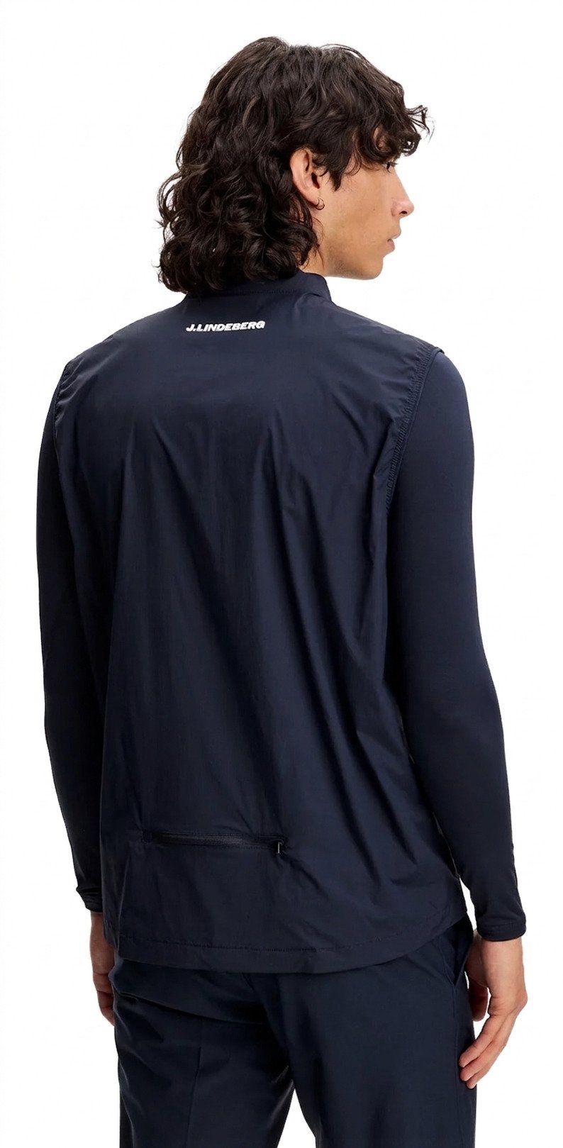 J.Lindeberg Tour Tech Packable herr väst, JLNavy