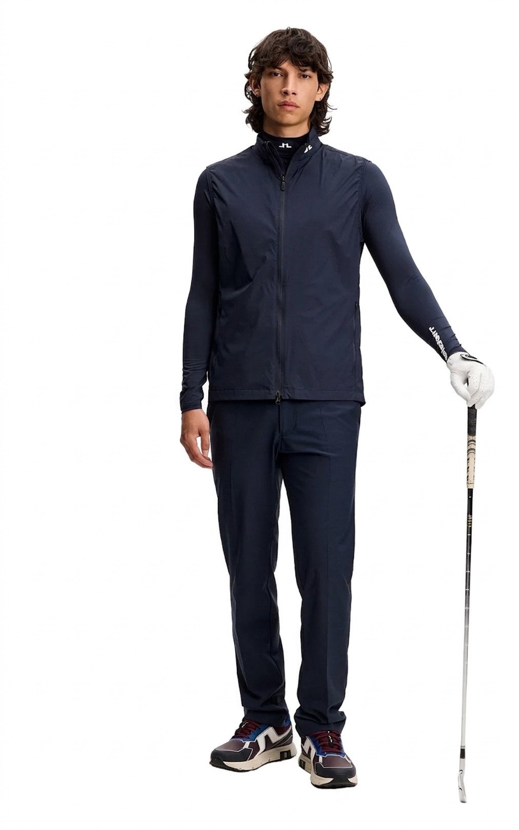 J.Lindeberg Tour Tech Packable herr väst, JLNavy