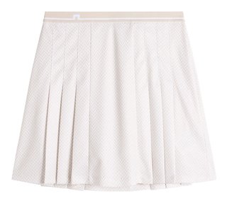 J.Lindeberg Harlow Print dam skort, bridge stack white moon