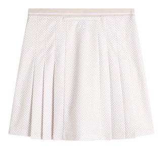 J.Lindeberg Harlow Print dam skort, bridge stack white moon