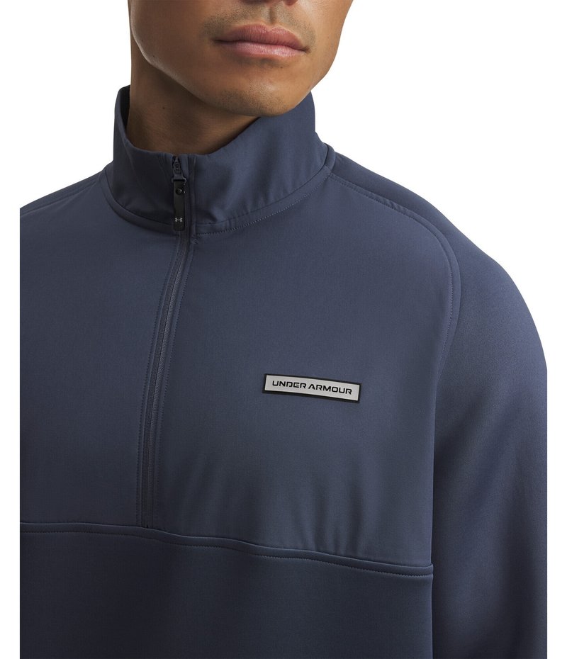 Under Armour Drive Pro Hybrid herr 1/2 zip tröja, downpour gray