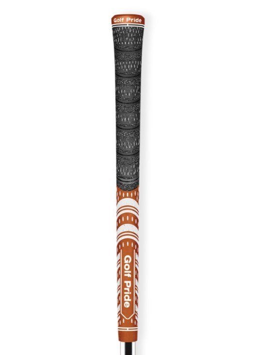 Golf Pride MCC grip (.60 RND), midsize, orange/vit