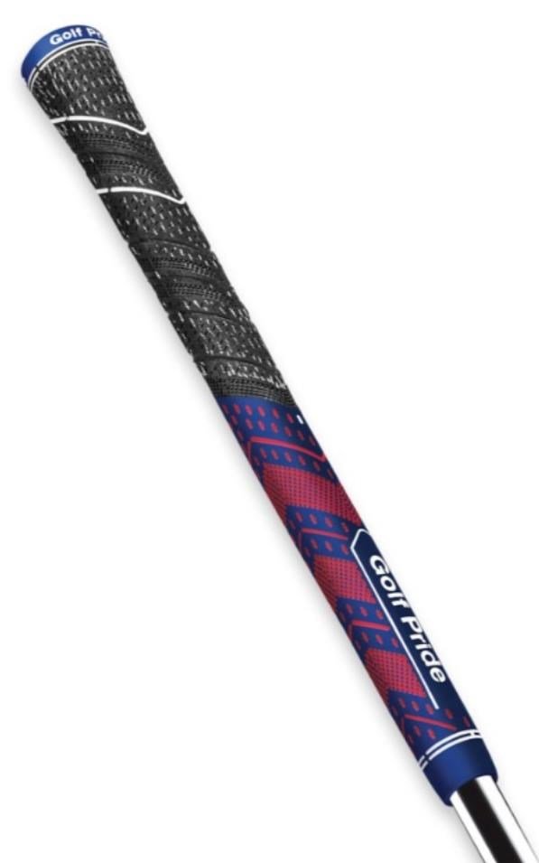 Golf Pride MCC Plus4 grip (.60 RND), Midsize, marinblå/röd