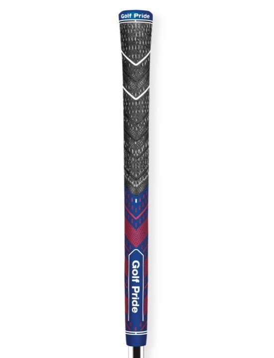 Golf Pride MCC Plus4 grip (.60 RND), Midsize, marinblå/röd