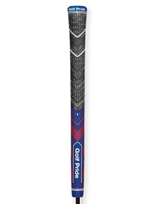 Golf Pride MCC Plus4 grip (.60 RND), Midsize, marinblå/röd