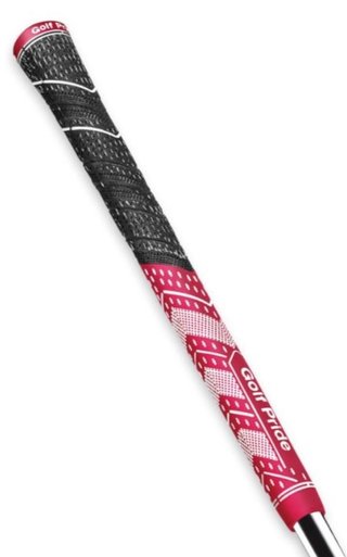 Golf Pride MCC Plus4 grip (.60 RND), standard, mörkröd/vit
