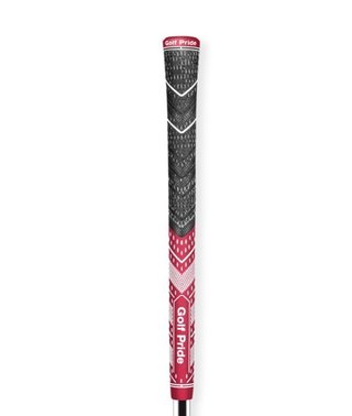 Golf Pride MCC Plus4 grip (.60 RND), Midsize, mörkröd/vit