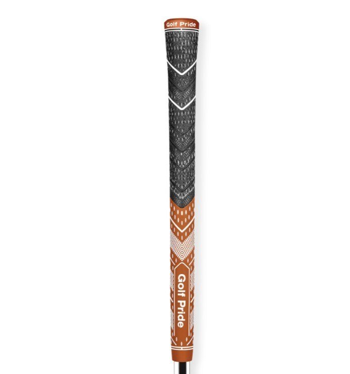 Golf Pride MCC Plus4 grip (.60 RND), standard, mörkeorange/vit