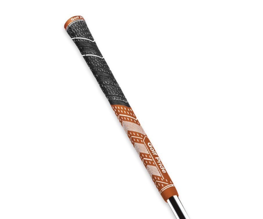 Golf Pride MCC Plus4 grip (.60 RND), standard, mörkeorange/vit