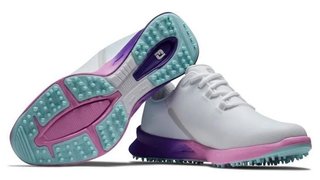 FootJoy Fuel Sport dam golfskor 2023, vit/lila, UK7.5-EU41 (US9.5)