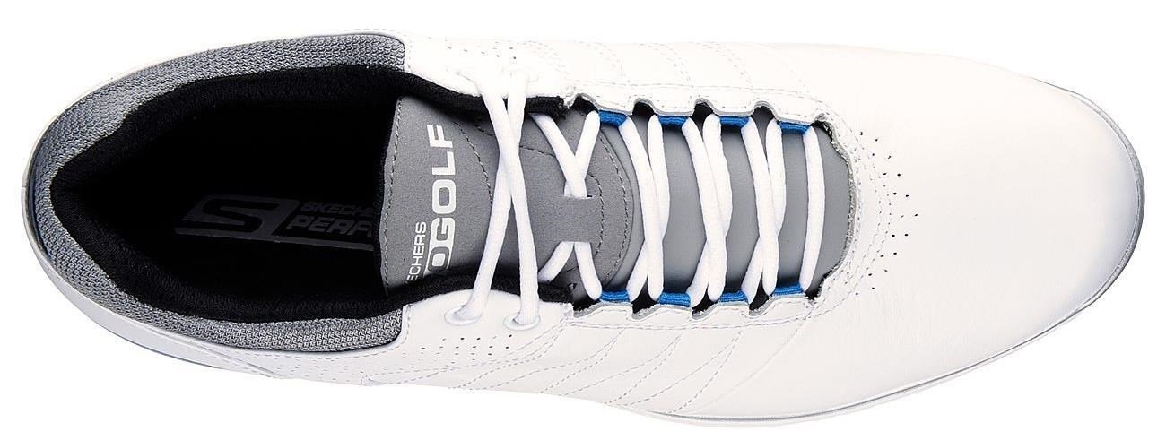 Skechers Go Golf Elite 2 herr golfskor, vit/grå/blå