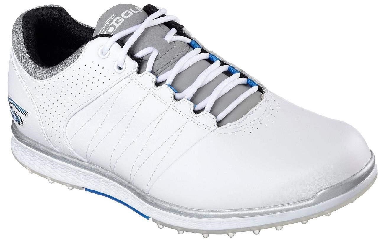 Skechers Go Golf Elite 2 herr golfskor, vit/grå/blå