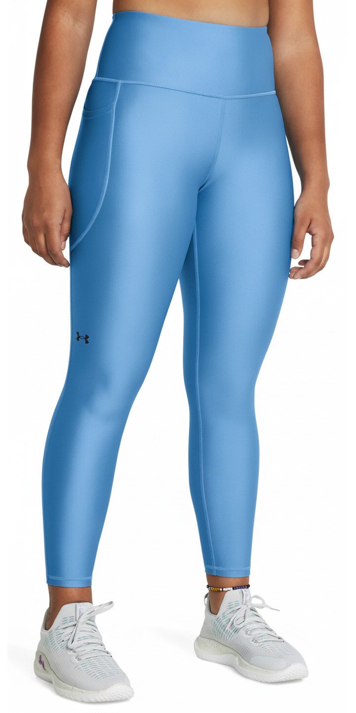 Under Armour HeatGear Armour Hi Ankle dam kompressionsleggings, viral blue