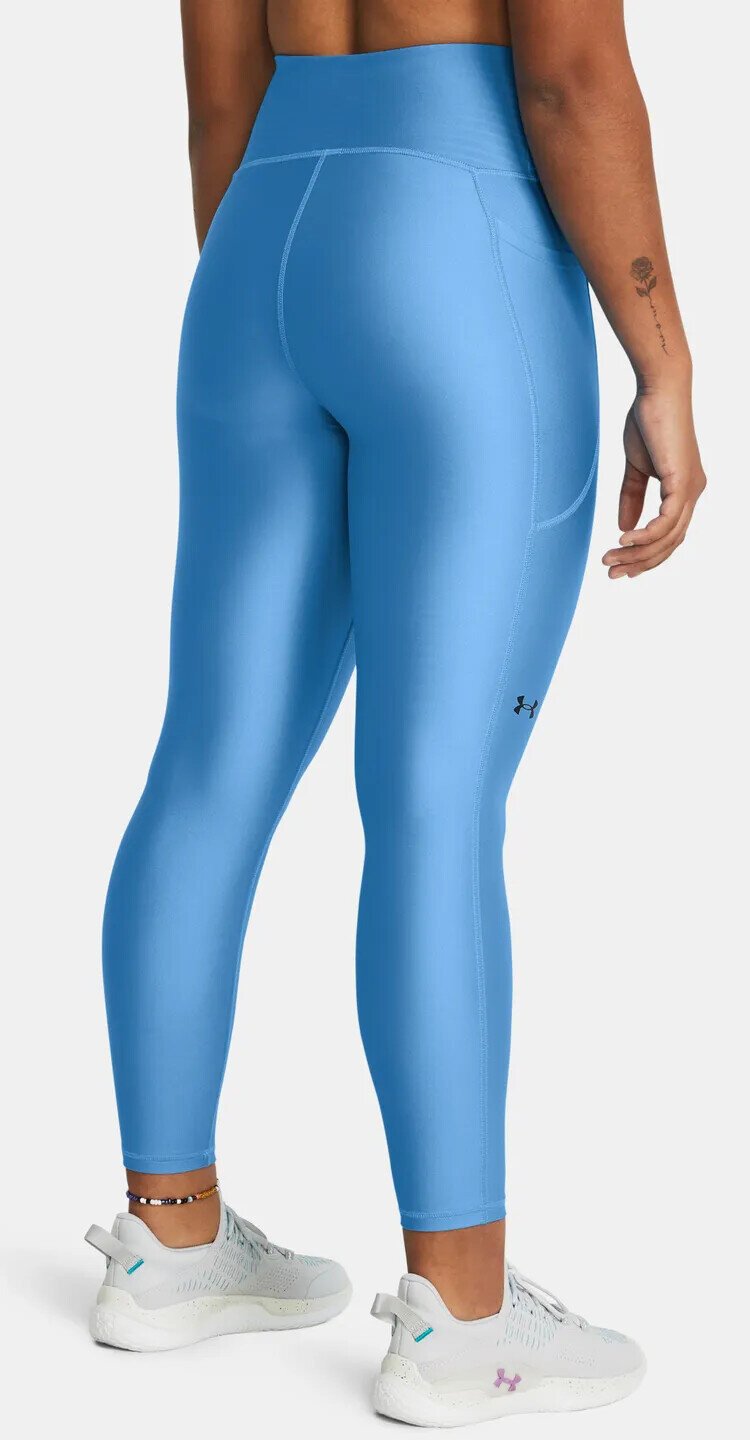 Under Armour HeatGear Armour Hi Ankle dam kompressionsleggings, viral blue