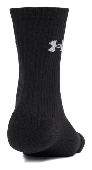 Under Armour UA Performance Cotton unisex strumpor (3-pack), ultimate black