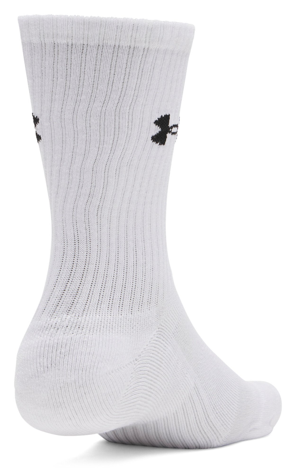 Under Armour UA Performance Cotton unisex strumpor (3-pack), vit