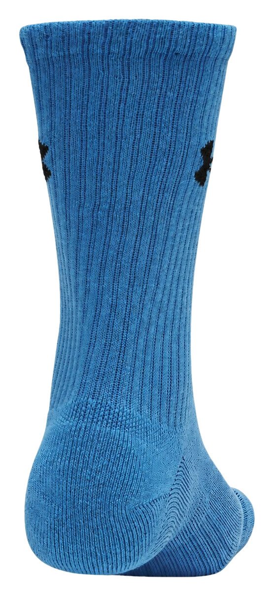 Under Armour UA Performance Cotton unisex strumpor (3-pack), aegean blue