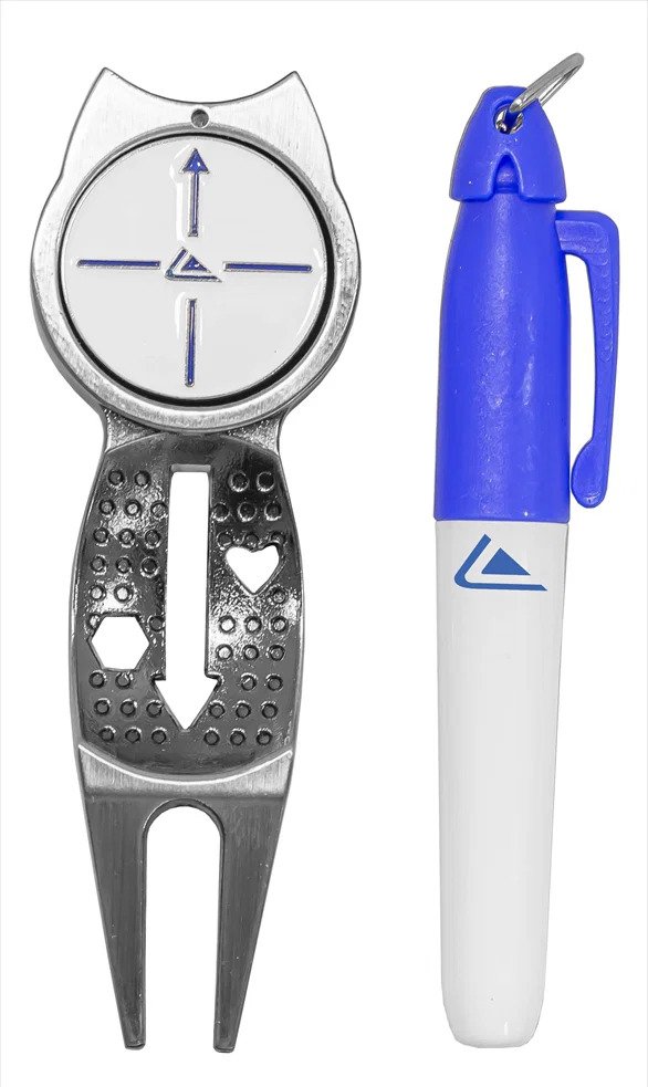 Longridge Pitch Fork Ball Line Up & Pen pitchgaffel, metall