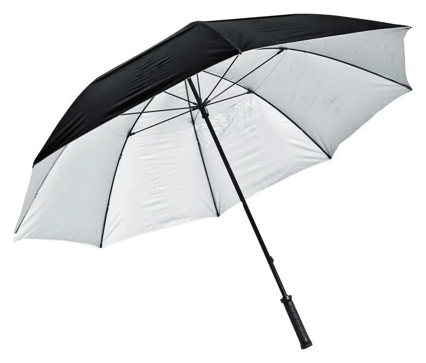 Longridge Silverback UV paraply 62", silver