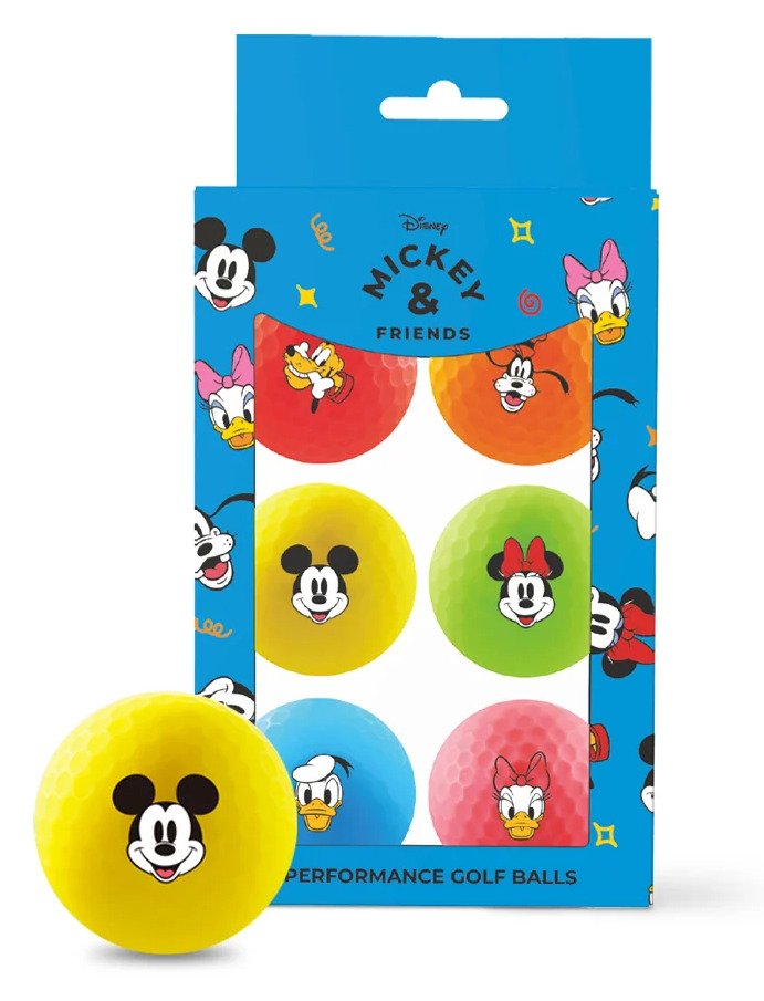 Volvik Mickey and Friends golfbollar (6 st)