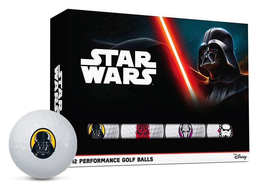 Volvik Power Soft Star Wars Dark Side golfbollar (12 st)