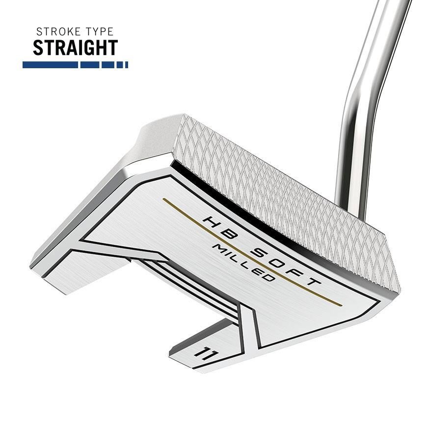 Cleveland HB Soft Milled 11.0 Single Bend putter, stål, RH, 34 (uppackad)
