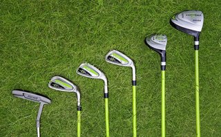 Longridge Challenger junior golfset, stål/grafit