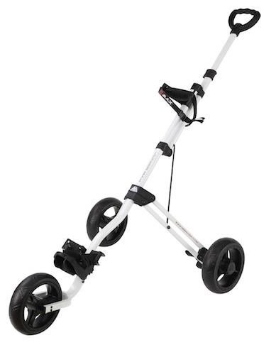 Big Max Junior 3W manuell golfvagn, vit