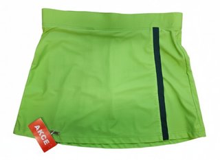 Kod 14 dam skort, grön/blå, XL