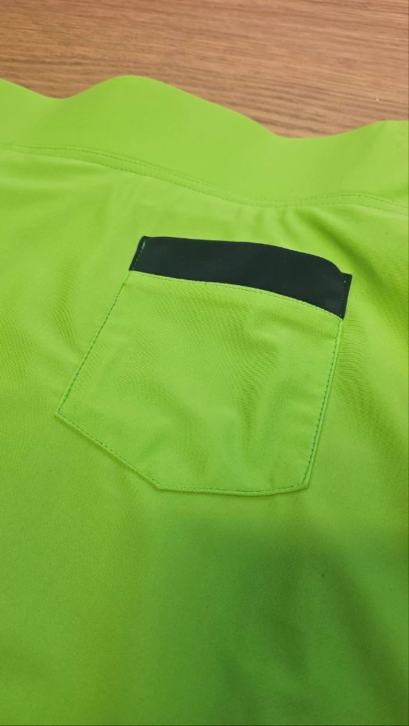 Kod 14 dam skort, grön/blå, XL