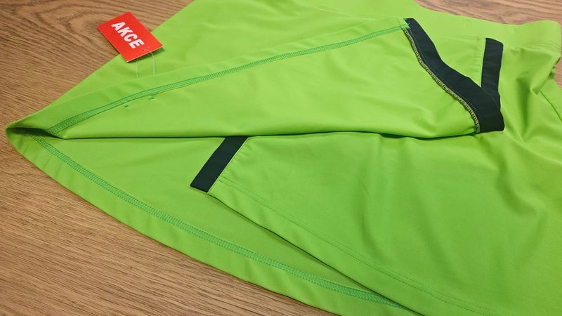 Kod 14 dam skort, grön/blå, XL
