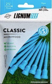 Lignum Lignum Tee 72mm (2 3/4") 12pack driving blue