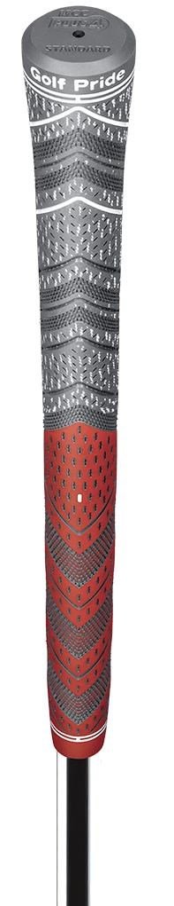 Golf Pride MultiCompound Cord Plus4 grip, STANDARD, röd
