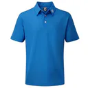 FootJoy Stretch Pique Solid herr polo, cobalt blue