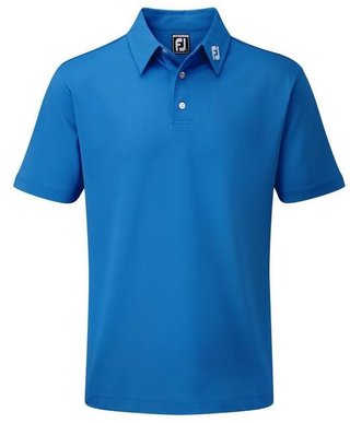 FootJoy Stretch Pique Solid herr polo, cobalt blue