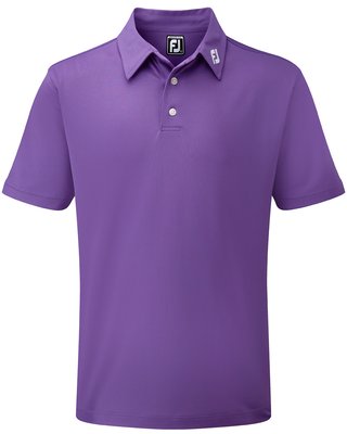 FootJoy Stretch Pique Solid herr polo, lila