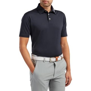 FootJoy Stretch Pique Solid herr polo, navy