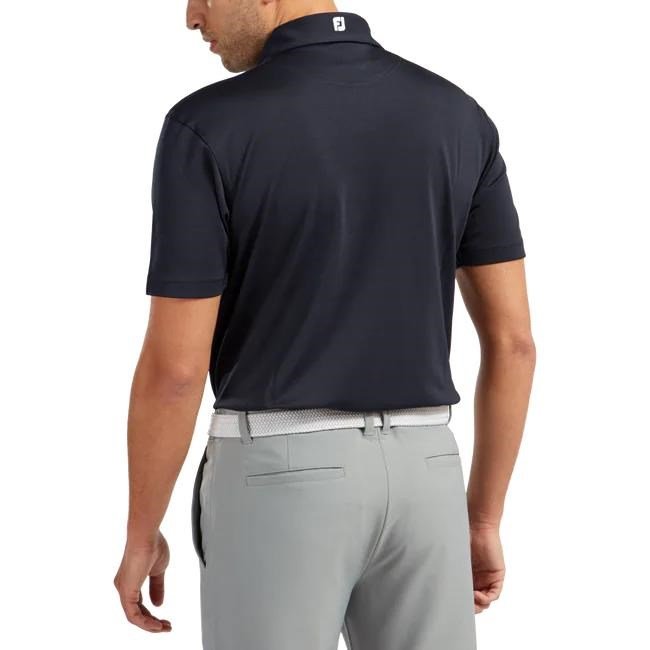 FootJoy Stretch Pique Solid herr polo, navy