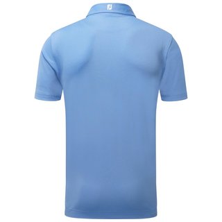 FootJoy Stretch Pique Solid herr polo, ljusblå