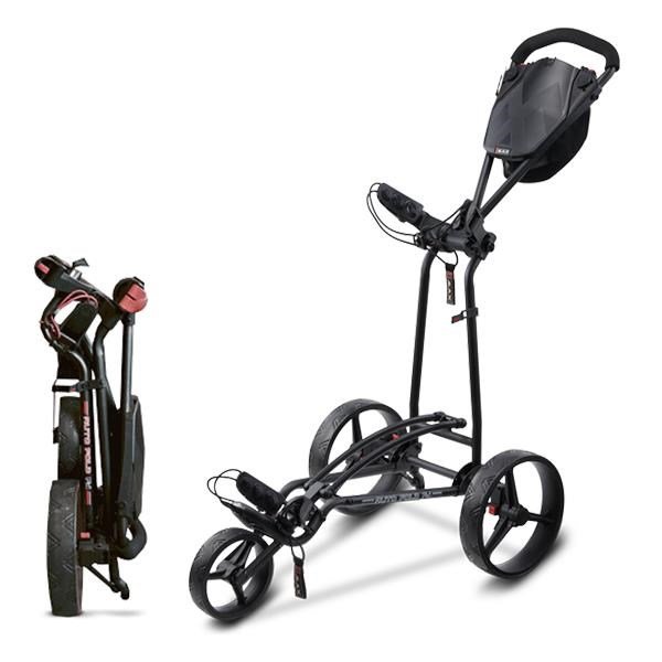 Big Max Autofold FF manuell golfvagn, svart
