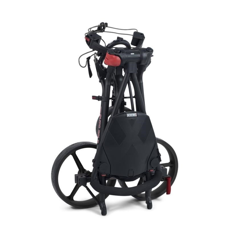 Big Max Autofold FF manuell golfvagn, svart